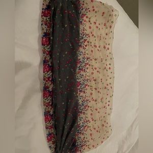 Infinity floral scarf